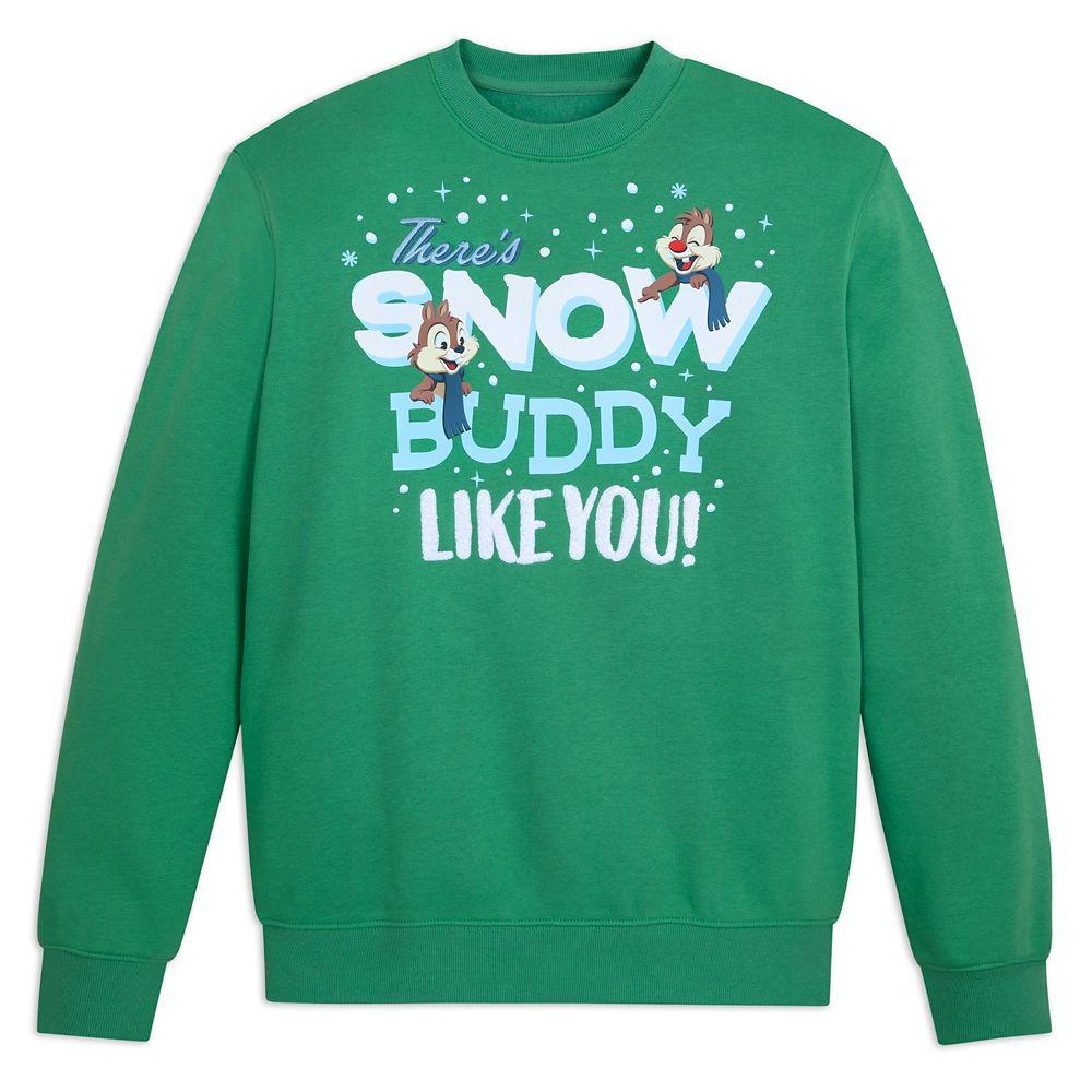 Chip 'n Dale Holiday Pullover Sweatshirt for Adults | Disney Store