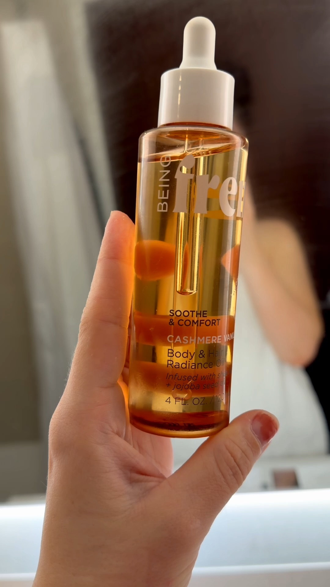 I’ve been loving the Frensche Hair and Body Oil for adding a little extra luxury to my self-care routine ✨

I’ve been applying it to the ends of my hair to help bring back softness and hydration, and my favorite part is that it doesn’t leave my hair feeling greasy or weighed down.

I’ve also been using it on my body after showers, and it leaves my skin feeling so soft with a smooth finish on my arms and legs. I even applied it to my bikini area after shaving, and I loved how soothing and moisturizing it felt.

The Frensche Hair and Body Oil has quickly become one of those products I reach for when I want that soft, glowing, spa-like feeling. I’m definitely a fan and will be back for more 🤍

#frensche #hairoil #bodyoil #selfcareroutine #beautyroutine