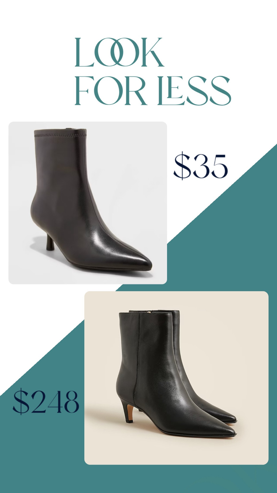 A classic black boot is so versatile. Guess which one I chose?

#LTKShoeCrush #LTKFindsUnder50 #LTKFindsUnder100