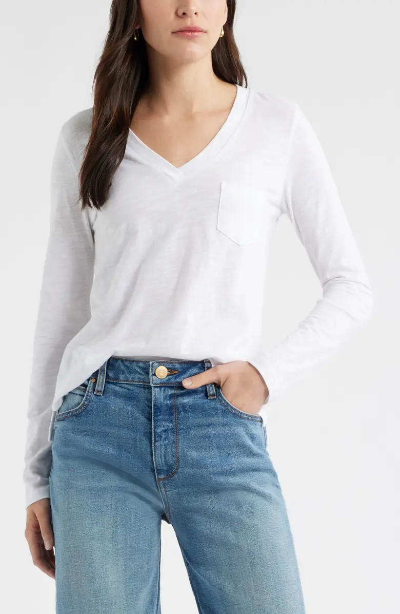 Long Sleeve V-Neck T-Shirt | Nordstrom