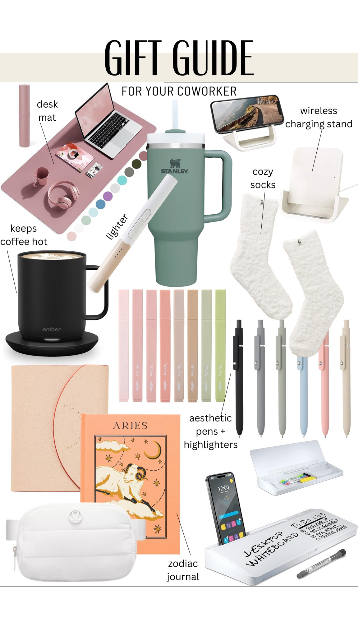 Gift guide for your coworker!!

Gifts for work - work gifts - coworker gifts

#LTKworkwear #LTKHoliday #LTKGiftGuide