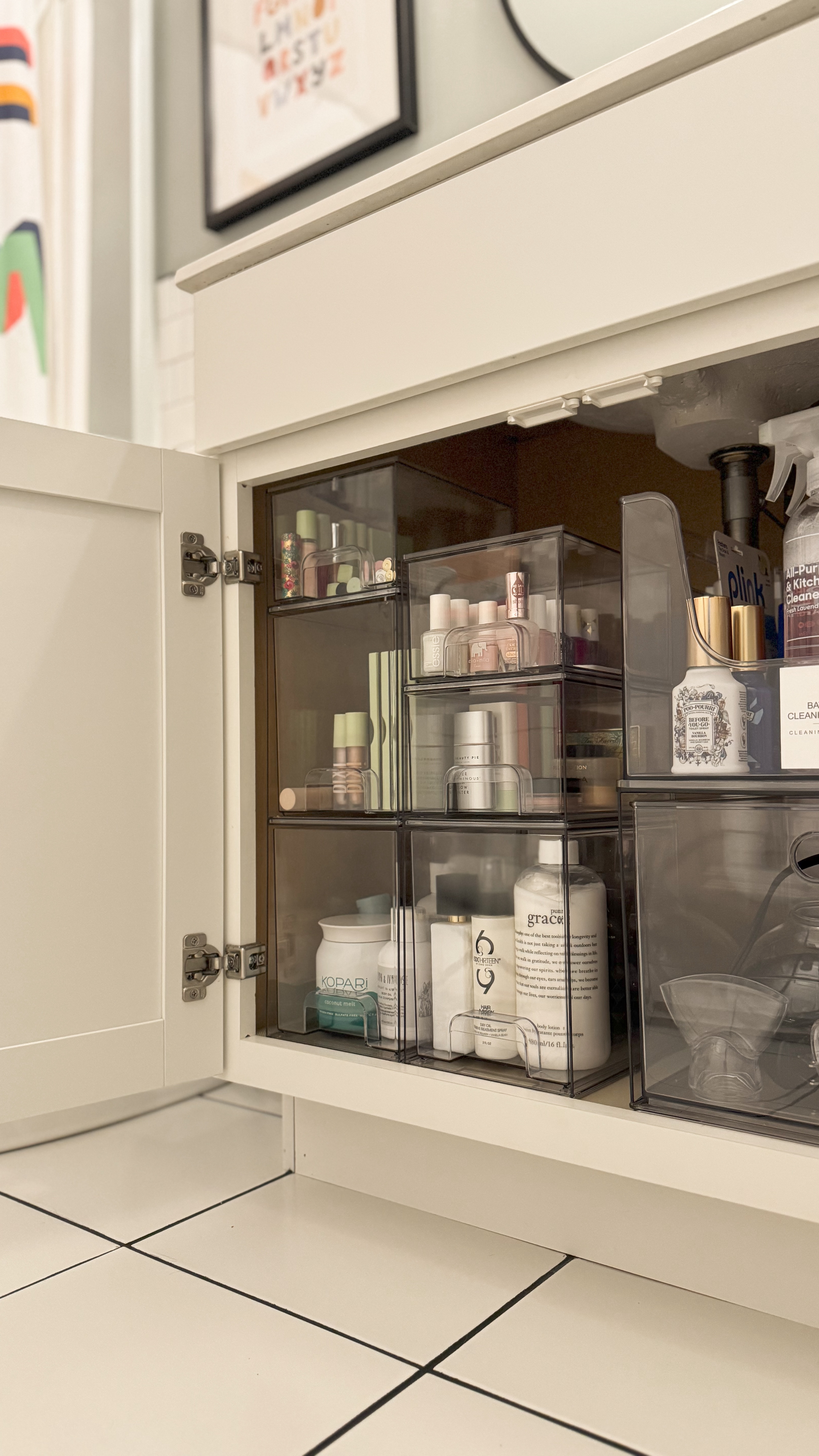 organizing under the bathroom sink 

#LTKSpringSale #LTKHome #LTKBeauty
