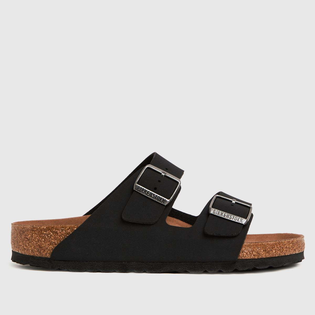 BIRKENSTOCK arizona vegan sandals in black | Schuh