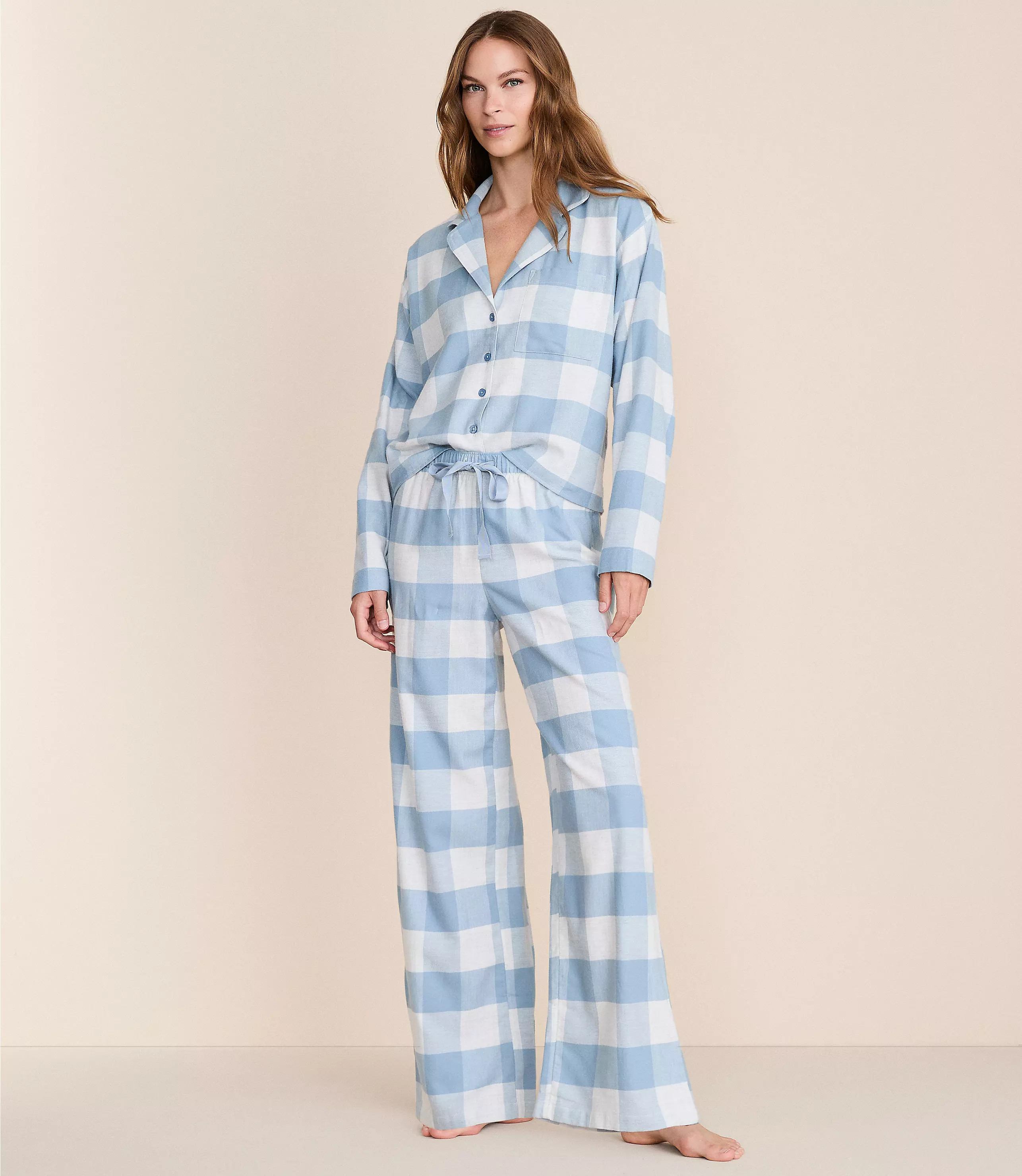 Buffalo Plaid Pajama Set | LOFT