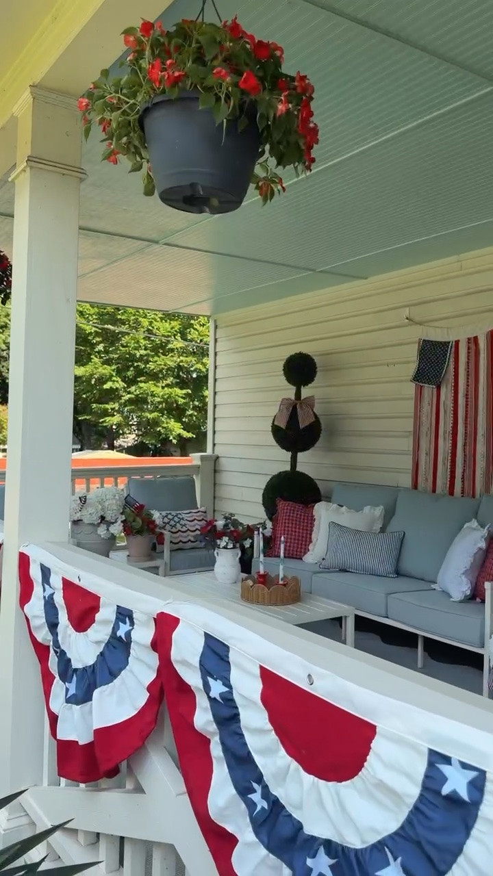 There is nothing quite like sitting on the front porch in the summer 🤗

#LTKSeasonal #LTKHome