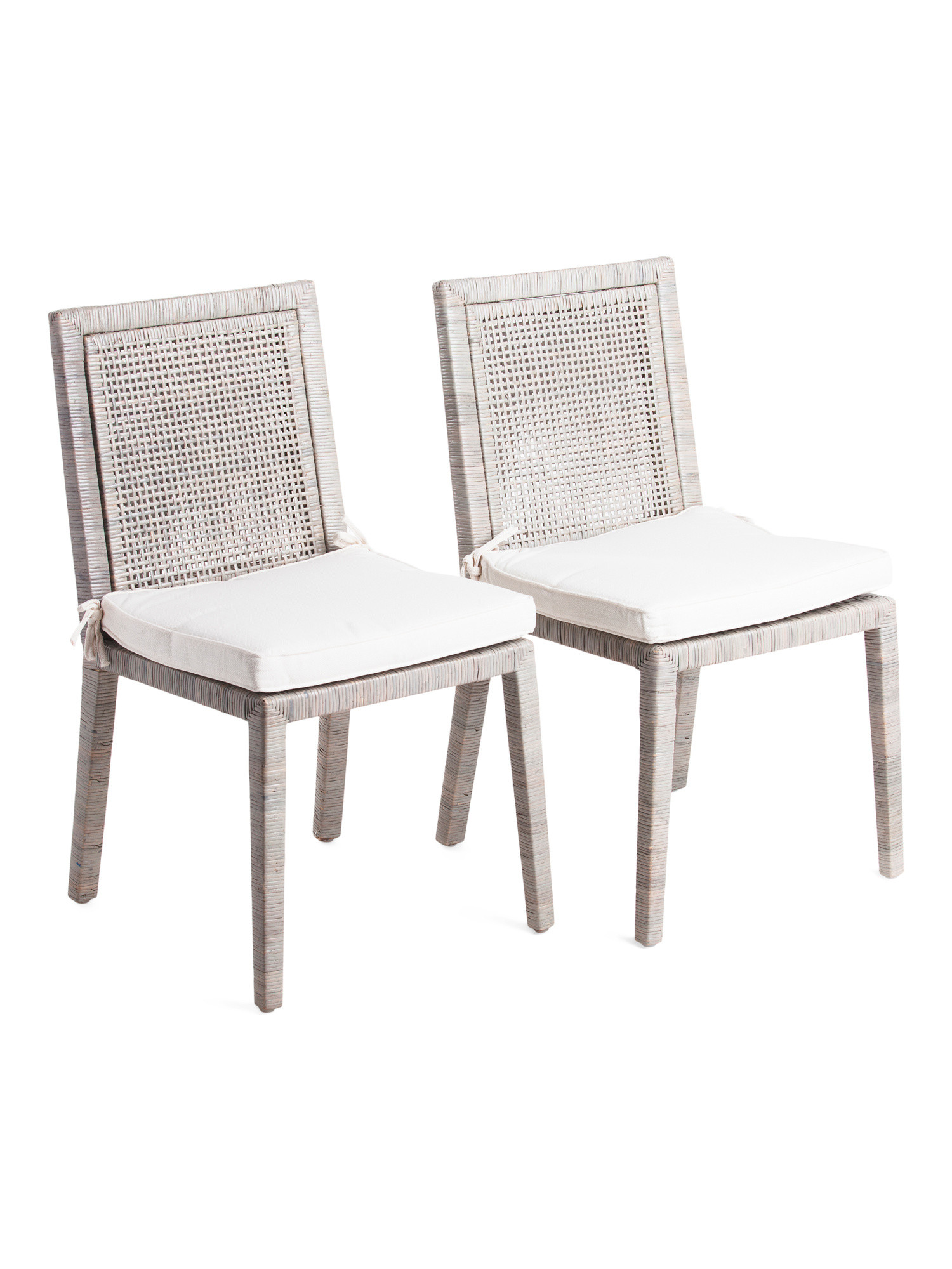 Set Of 2 Rattan Dining Chairs | TJ Maxx