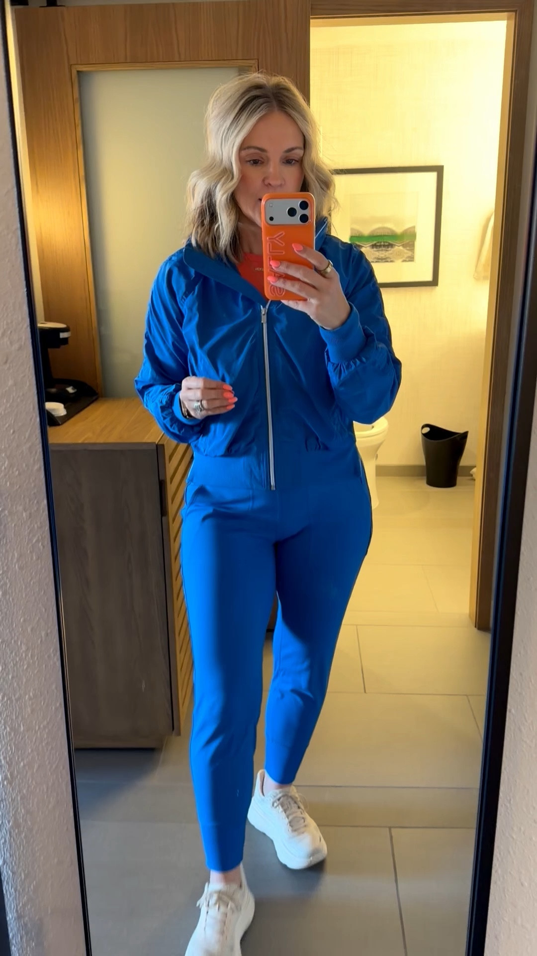 XS JACKET! Comes in 5 colors!!! Has a good too! Spring blue!!! 🌷 
#hocspring #tcispring 

#LTKfitnessgoals #LTKmorningroutine #LTKSpringSale