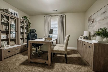 Updated my home office with a new desk, credenza with a pull out filing rack & printer shelf, and 2 new bookcases.

#LTKhome