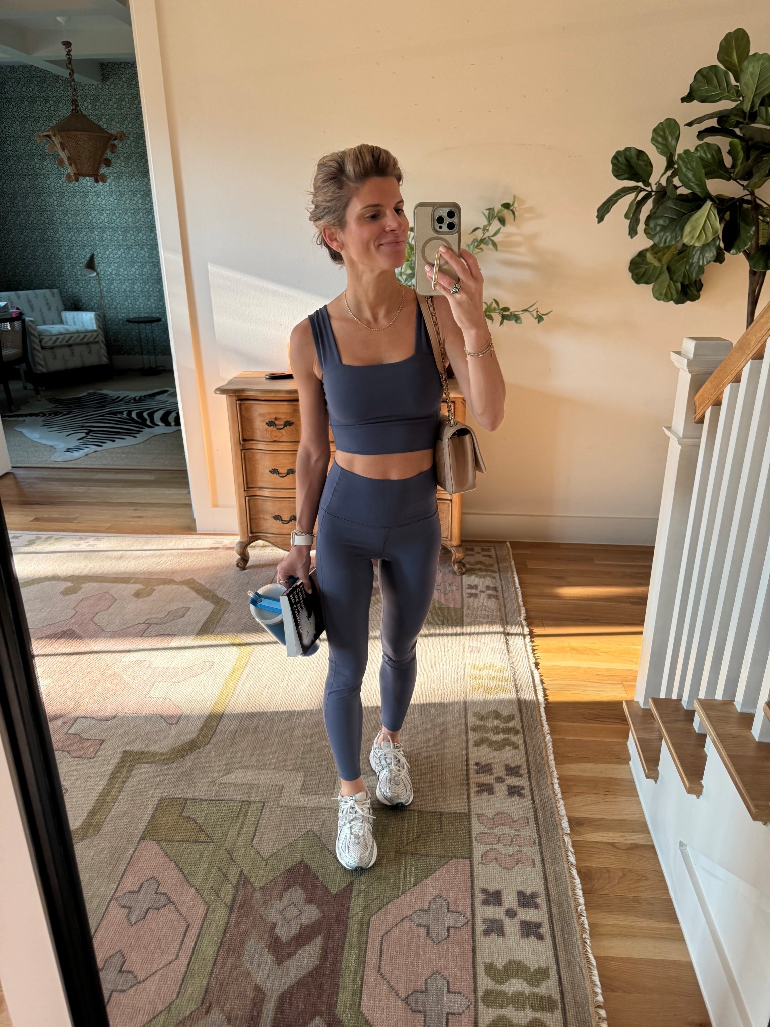 Left On Friday athletic set - wearing size S in both 