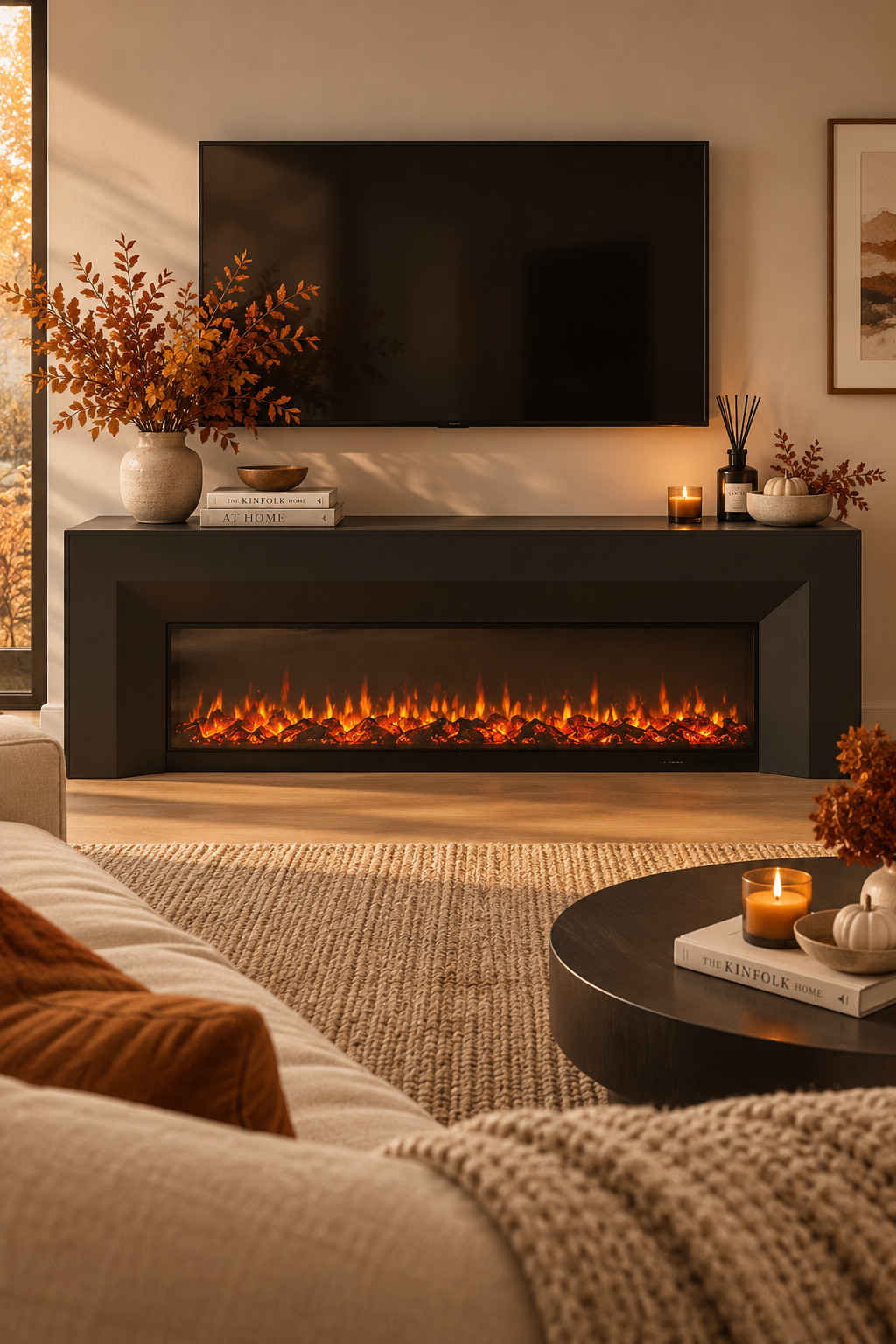 Cozy season upgrade without the huge makeover 🍂🔥 These Wayfair fireplace TV stands are such a good Labor Day sale find! I spotted modern, farmhouse, and neutral styles with select pieces up to 70% off. Such a cute way to make the living room feel instantly warmer.
#WayfairSale #LaborDayDeals #FireplaceTVStand #TVConsole #FallHomeDecor #CozyLivingRoom #NeutralHome #FarmhouseLivingRoom #ModernHome #FurnitureSale #HomeDeals #LTKHome 

 #LTKSeasonal #LTKHome #LTKSaleAlert