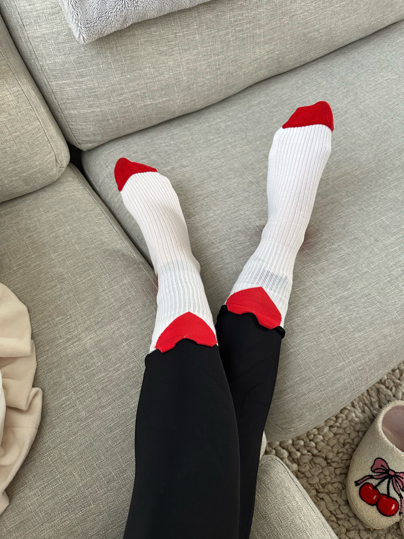 Heart socks 

#LTKcanada #LTKstyletip #LTKwinter