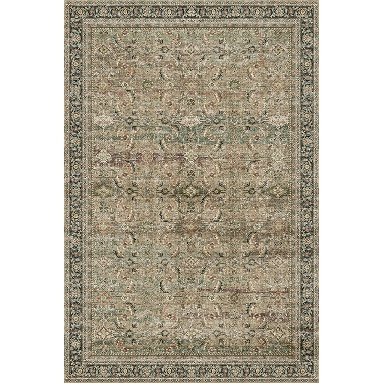 BERTHMEER Vintage Large Brown Area Rugs 8’x10' for Living Room Bedroom Office Dining Room Farmh... | Walmart (US)