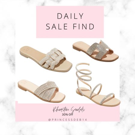30% off these gorgeous rhinestone sandals today😍 obviously had to grab a couple of pairs😍

#LTKxTarget #LTKsalealert #LTKshoecrush