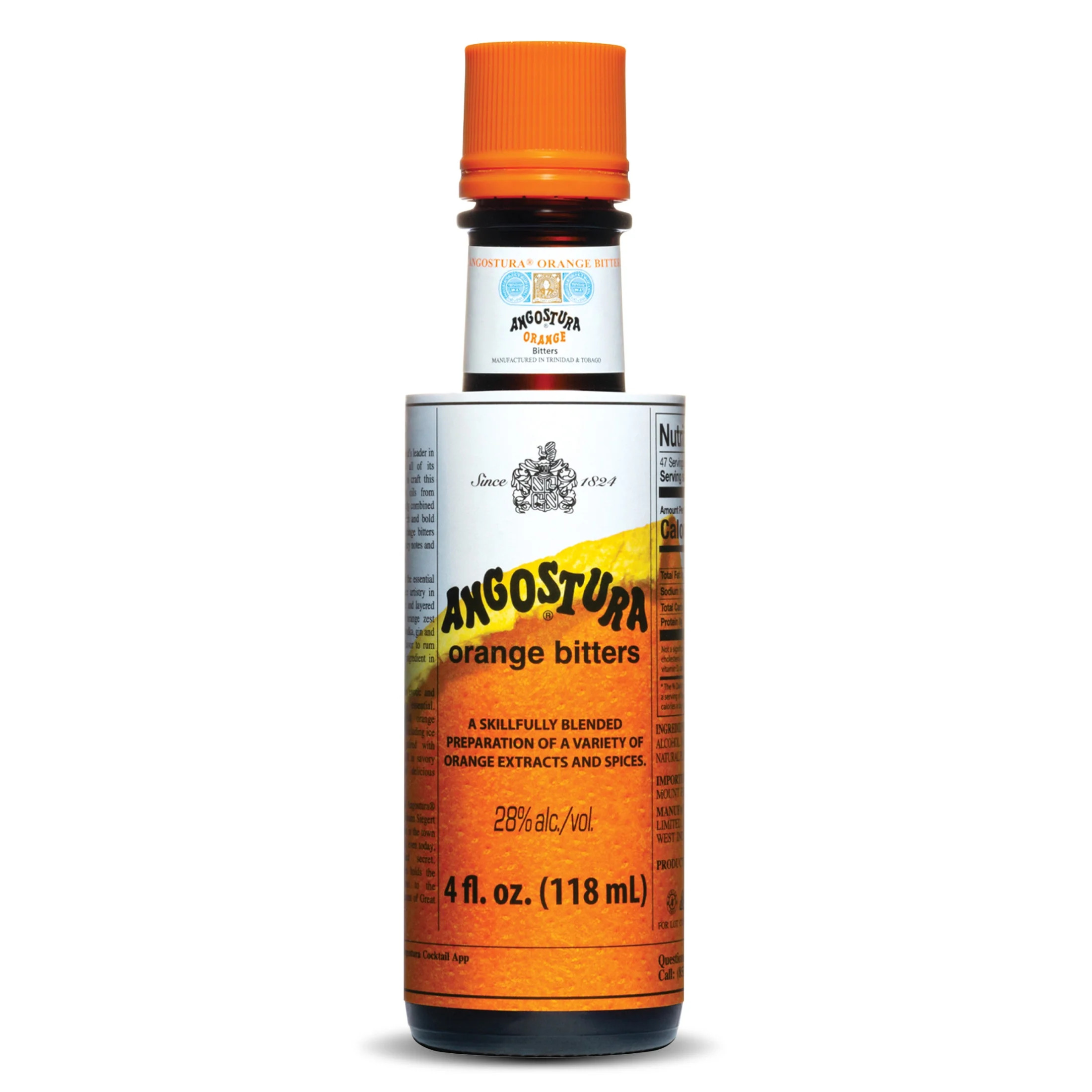ANGOSTURA Orange Bitters, Liquid Cocktail Bitters for Professional and Home Mixologists, 4 fl oz | Walmart (US)