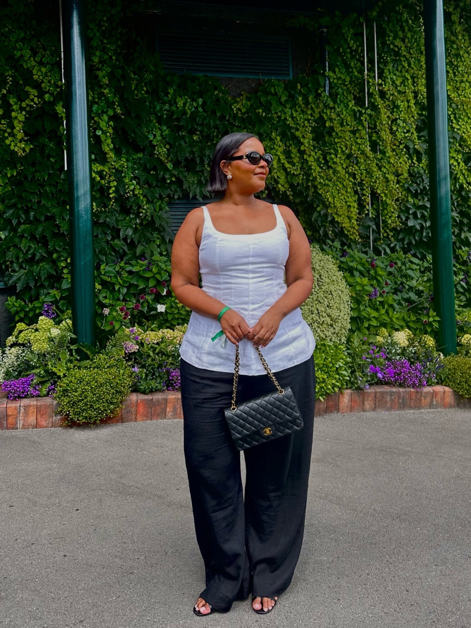 Wimbledon ootd with @abercrombie 🎾 

Top: size L 
Trousers: size 33 Long

#LTKsummer #LTKmidsize #LTKeurope