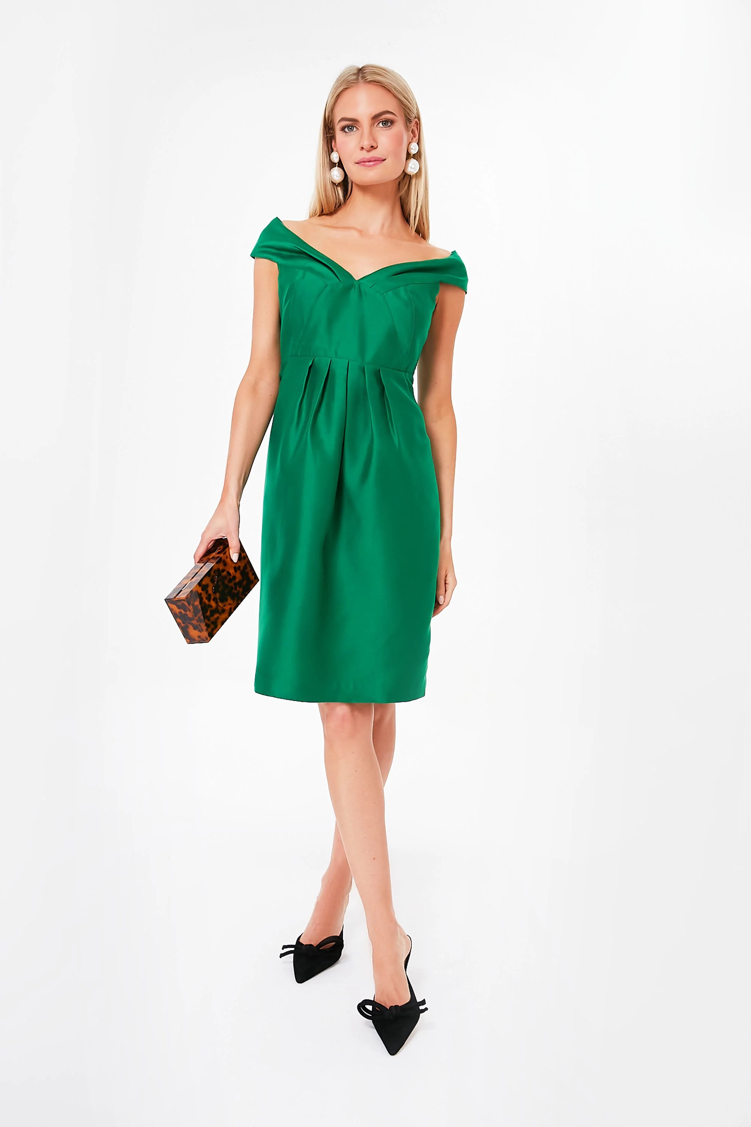 Draper Green Waverly Dress | Tuckernuck (US)