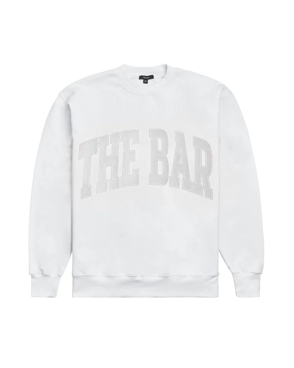 VARSITY SWEATSHIRT WHITE | The Bar