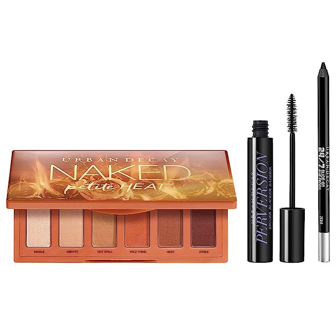 Urban Decay Eye Makeup Set ($76 Value) - Naked Petite Heat Eyeshadow Palette + Perversion Volumiz... | Amazon (US)