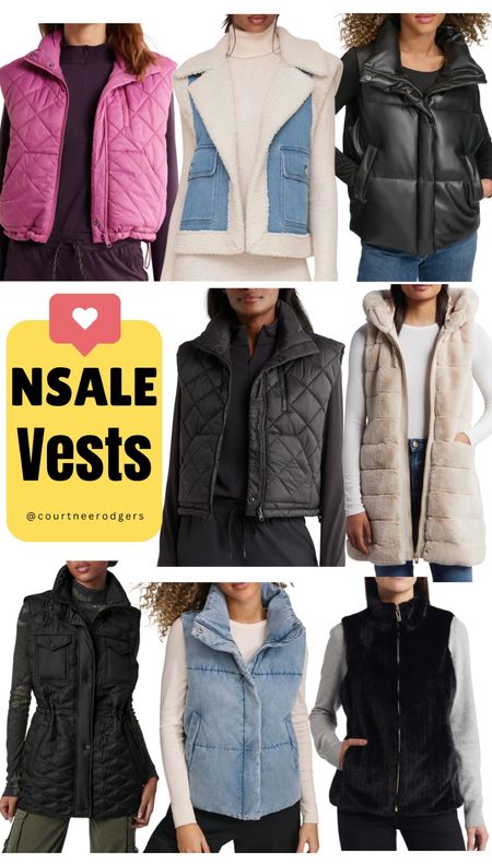 NSALE / Nordstrom Anniversary Sale Vests 💛 

Vests, puffer vests, faux fur vests, NSALE, Nordstrom anniversary sale, Fall fashion 

#LTKFindsUnder100 #LTKSaleAlert #LTKxNSale