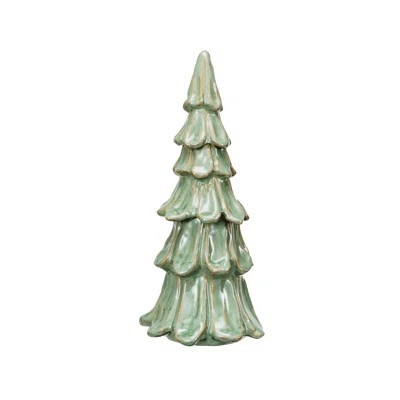 The Holiday Aisle® 6", 8" & 10" Christmas Ceramic Cream Pine Tree Set of 3, Cream | Wayfair | Wayfair North America