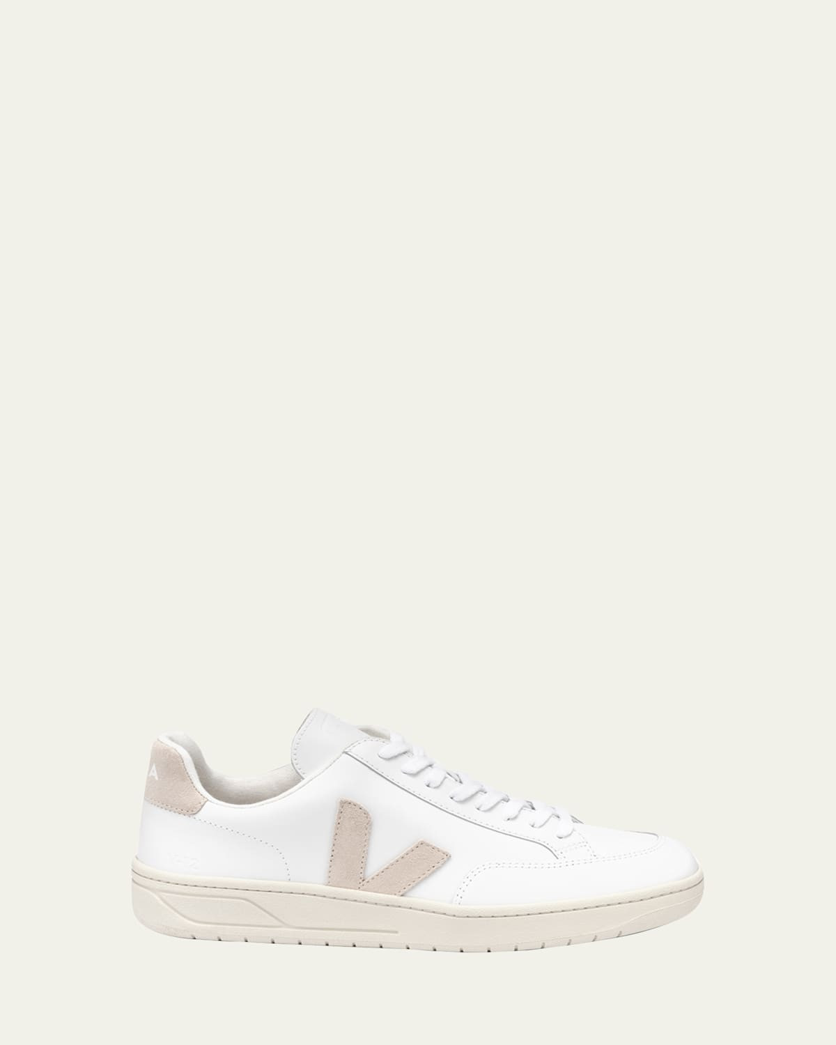 V-12 Mixed Leather Court Sneakers | Bergdorf Goodman