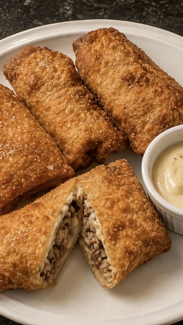 After living off popsicles and soup, I was ready to get back at it in the kitchen.
Last night, I did steak and cheese egg rolls with a cheese dipping sauce.
For this you'll need:
-1.5 lb of ribeye shaved
- Provolone Cheese
-Vegetable oil 
- egg roll wrappers
- 2Tbs butter 
-2 TBS flour 
- 1/2 C milk
- 1/2 C cheese (your choice what type!)
Cooking, foodie, home

#LTKdayinmylife #LTKfoodie #LTKHome