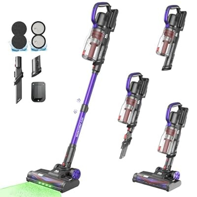 AlloyMove Cordless Vacuum Cleaner 45KPA, Up to 60mins Runtime Lightweight Powerfu… | Amazon (US)