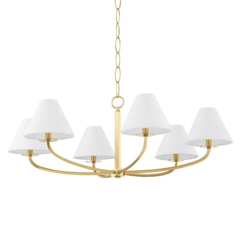 Stacey 6 - Light Dimmable Classic / Traditional Chandelier | Wayfair North America