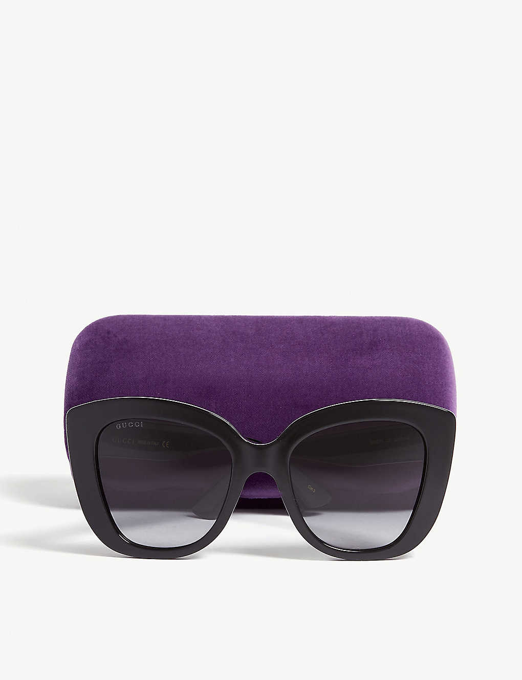 Gg0327s cat-eye frame sunglasses | Selfridges