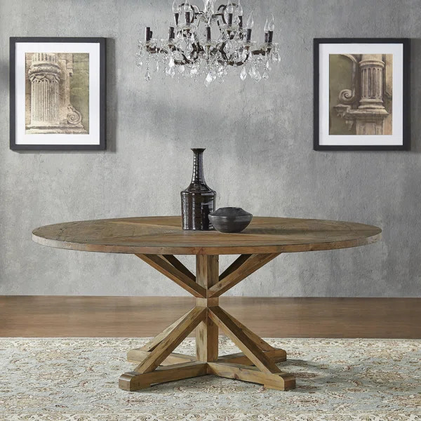 Ashbaugh Pine Round Dining Table | Wayfair North America