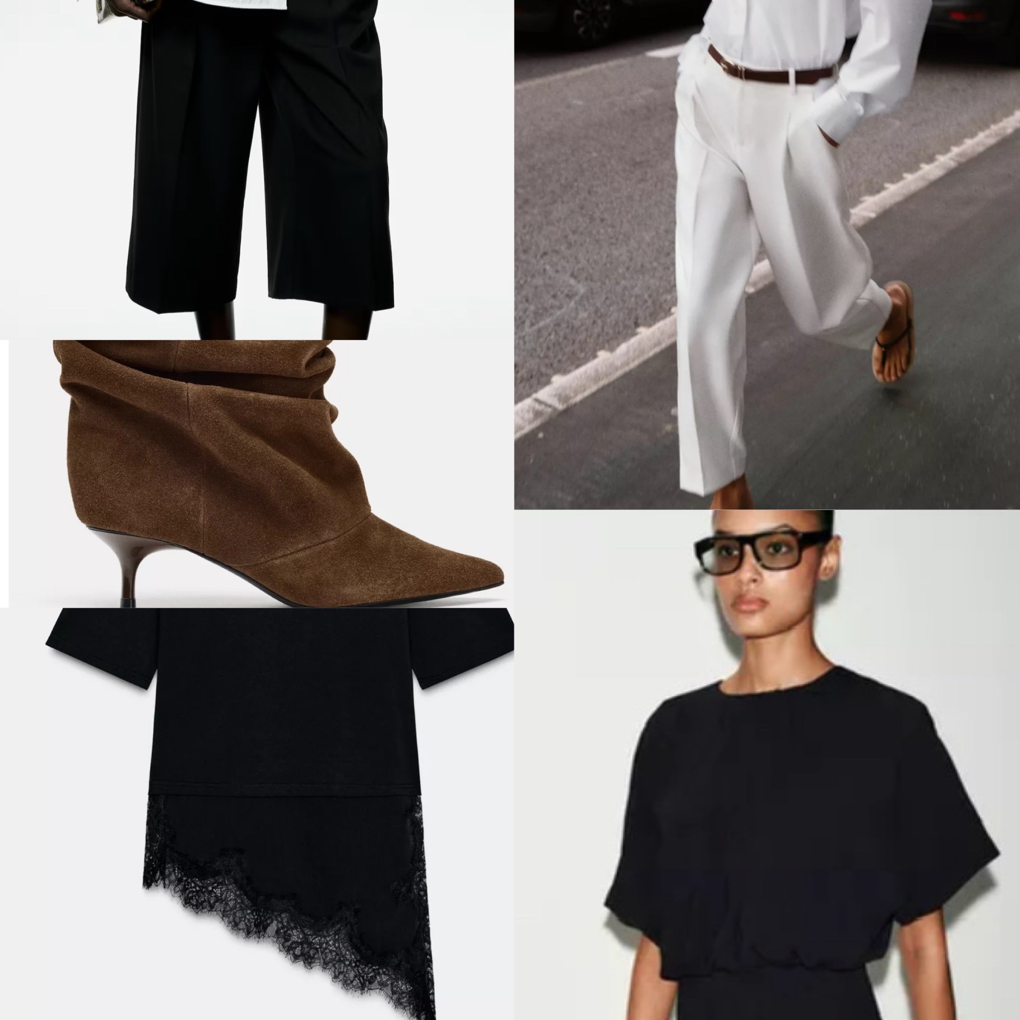 Zara and H&M favorites 
🖤🖤🖤🖤🖤