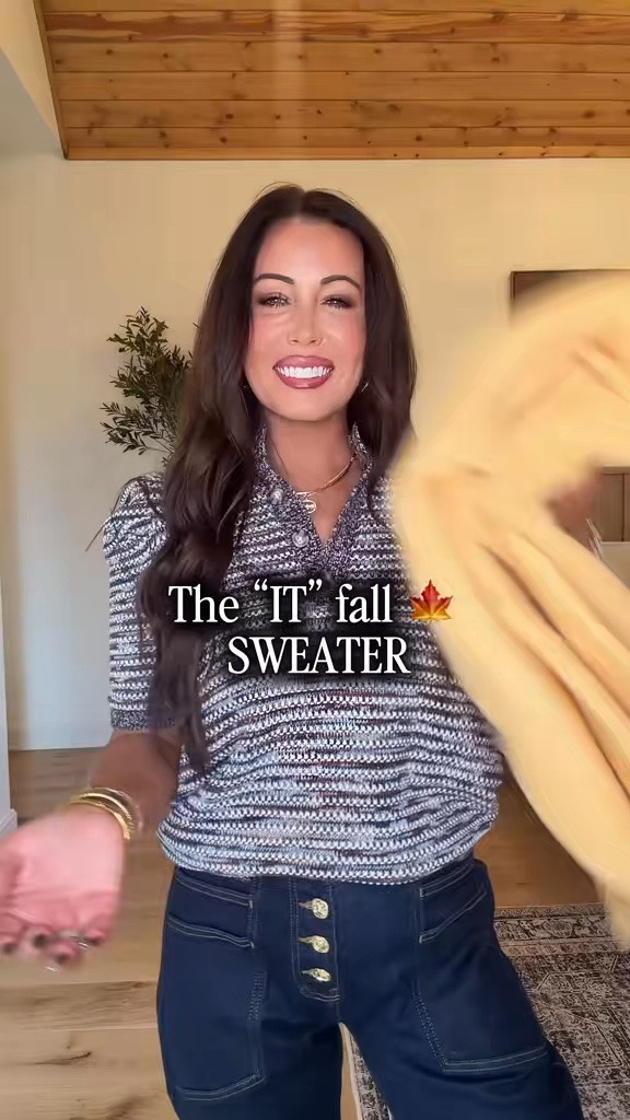 This gorgeous  sweater adds the perfect pop of color! The off-the-shoulder neckline and lace-trim hem make it so flattering and feminine. Styled with black wide-leg pants for an effortless look.
#BlueSweater #LaceTrim #CasualChic #WomensFashion