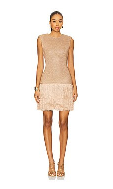 Aje Breeze Kint Mini Dress in Rose Gold from Revolve.com | Revolve Clothing (Global)