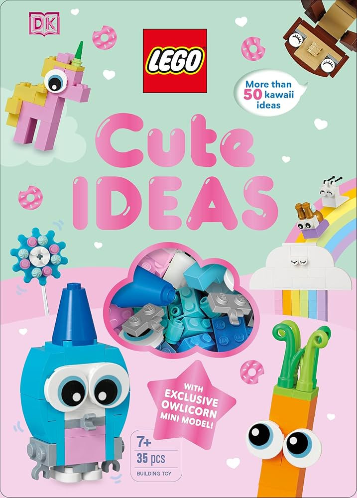 LEGO Cute Ideas: With Exclusive Owlicorn Mini Model (Lego Ideas) | Amazon (US)