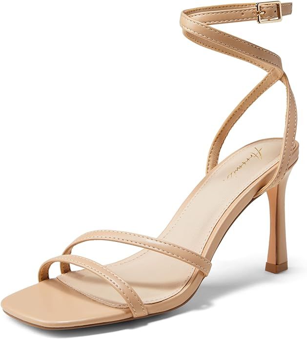Arromic Women's Strappy High Heels Stiletto Open Toe Heeled Sandals for Women Date Party Dress We... | Amazon (US)