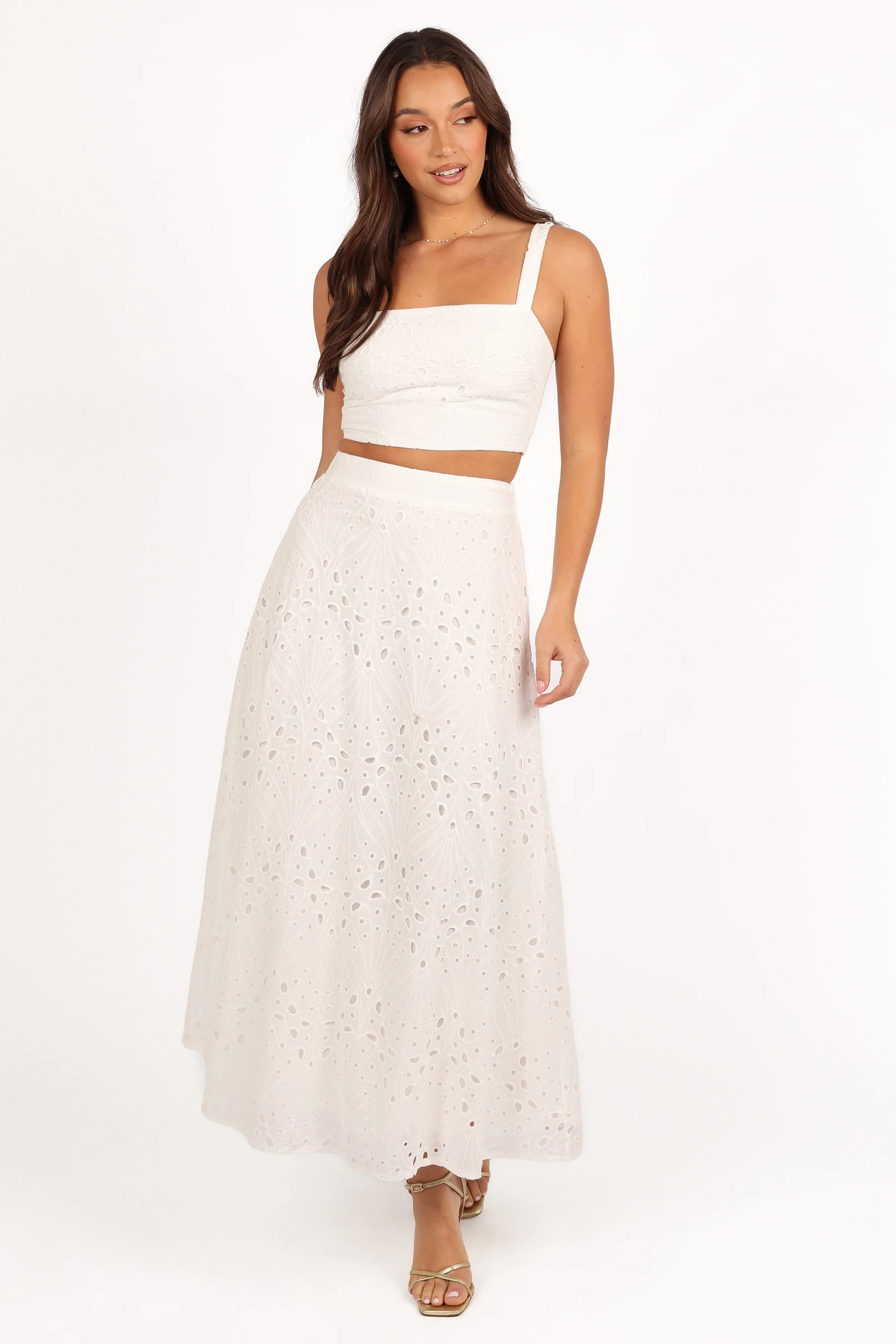 Camellia Two Piece Set - White | Petal & Pup (US)