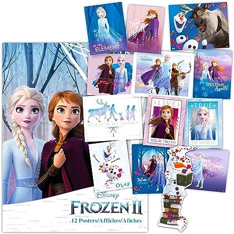 Artist Unknown Disney Frozen 2 Poster Book Super Set ~ Bundle Includes 12 Posters Featuring Elsa,... | Amazon (US)