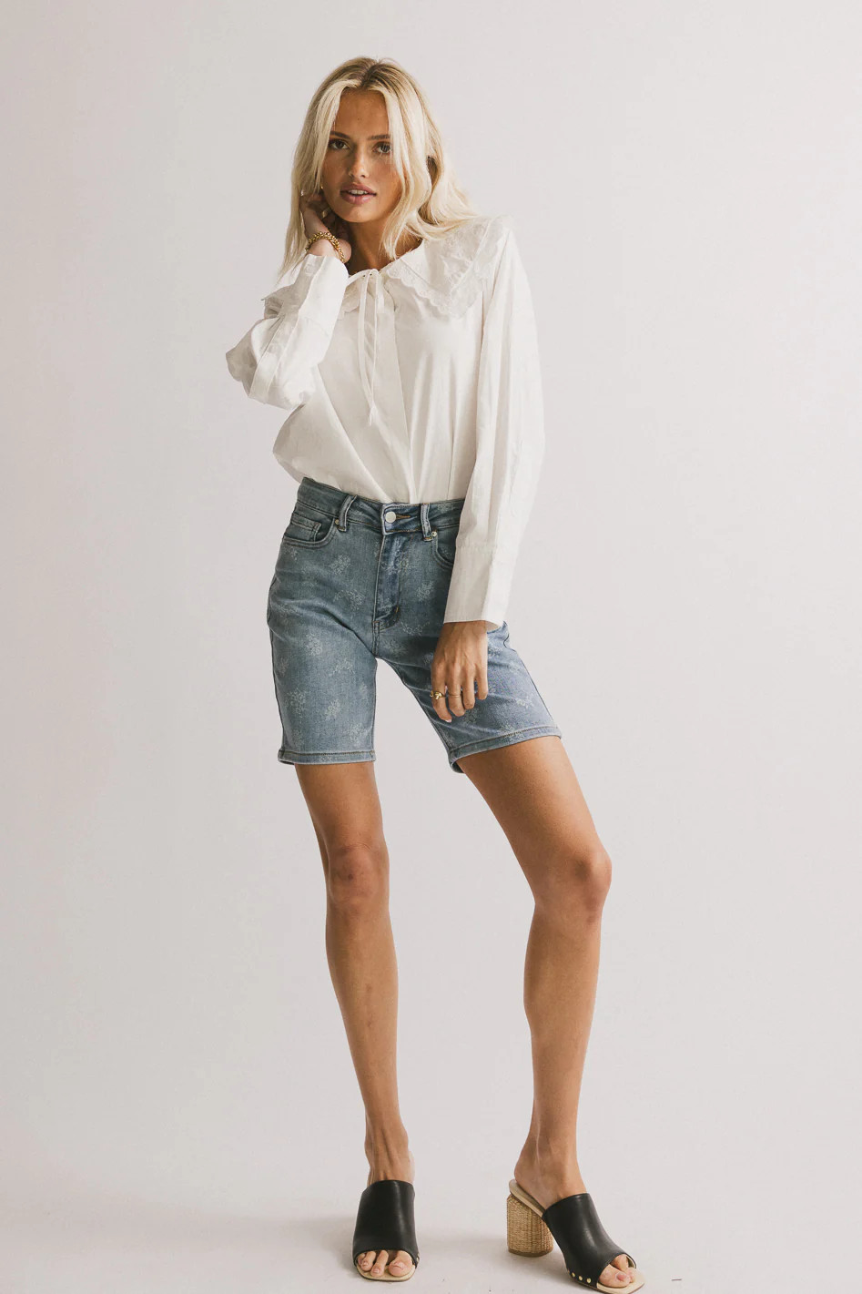 Matea Collared Blouse | Böhme US
