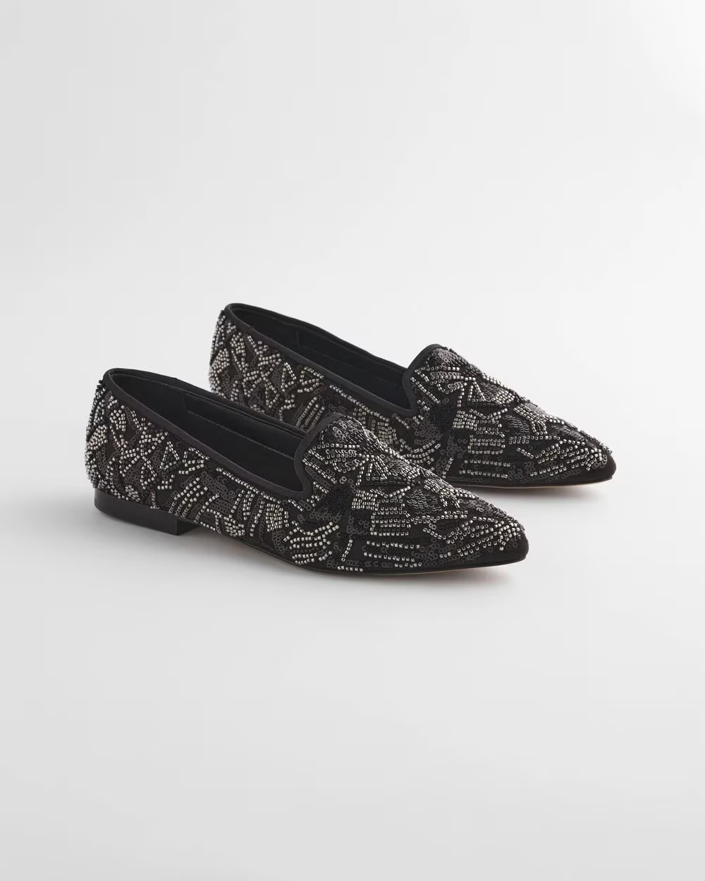 Gwyn Art Deco Beaded Flats | Chico's