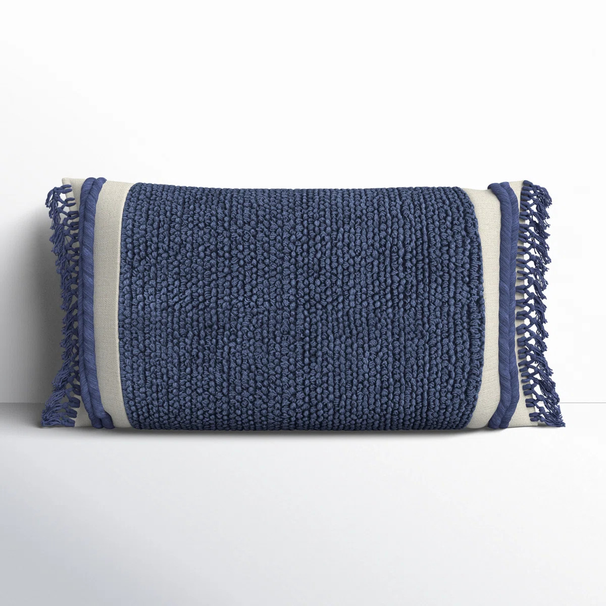 Fringed Reversible Throw Pillow | Wayfair North America