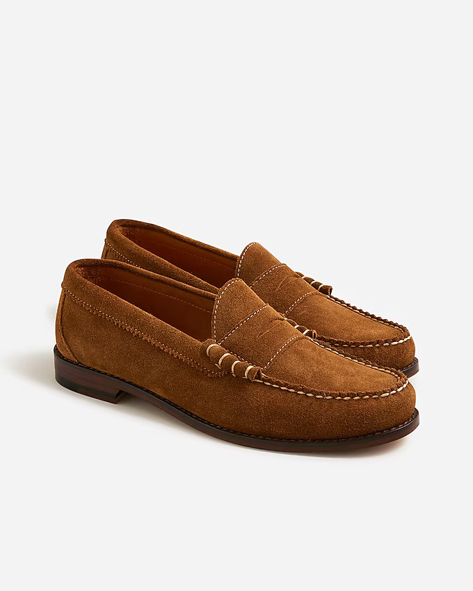 Camden suede loafers with leather soles | J. Crew US