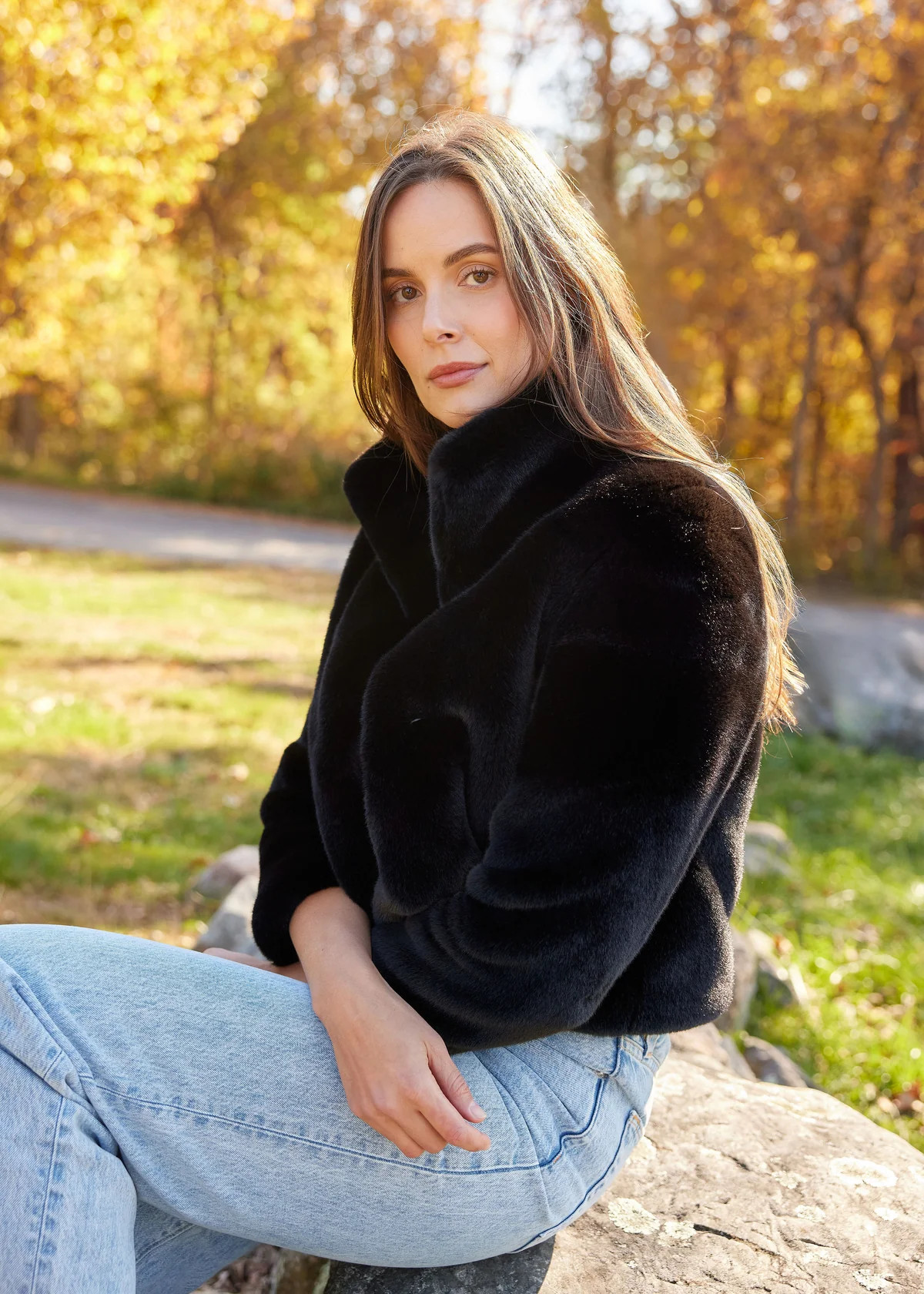 The Faux Fur Jacket | Alice Walk