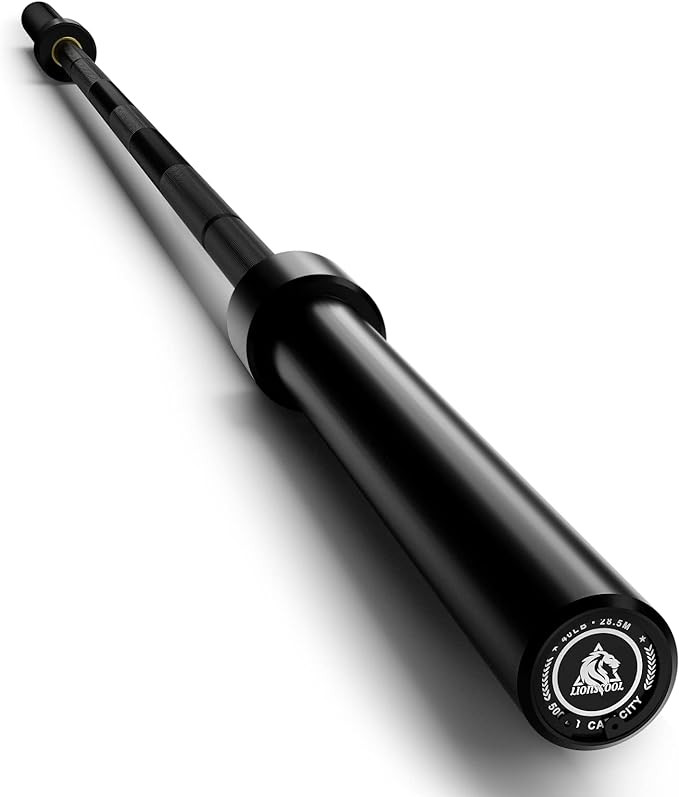 LIONSCOOL 7FT Olympic Barbell for Weightlifting, Power Lifting, 2 Inch Strength Training Bar for ... | Amazon (US)
