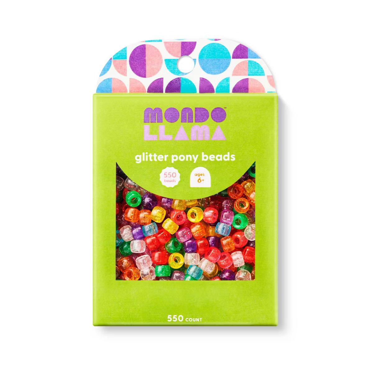 550ct Glitter Pony Beads - Mondo Llama™ | Target