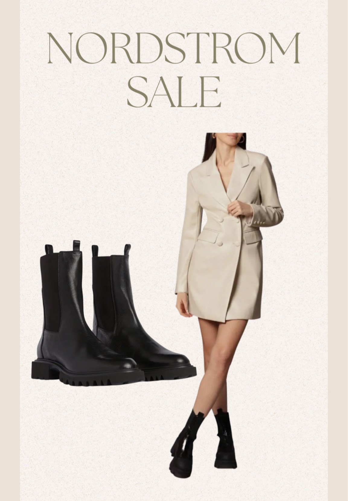 Nordstrom sale // dress // boots 

#LTKxNSale