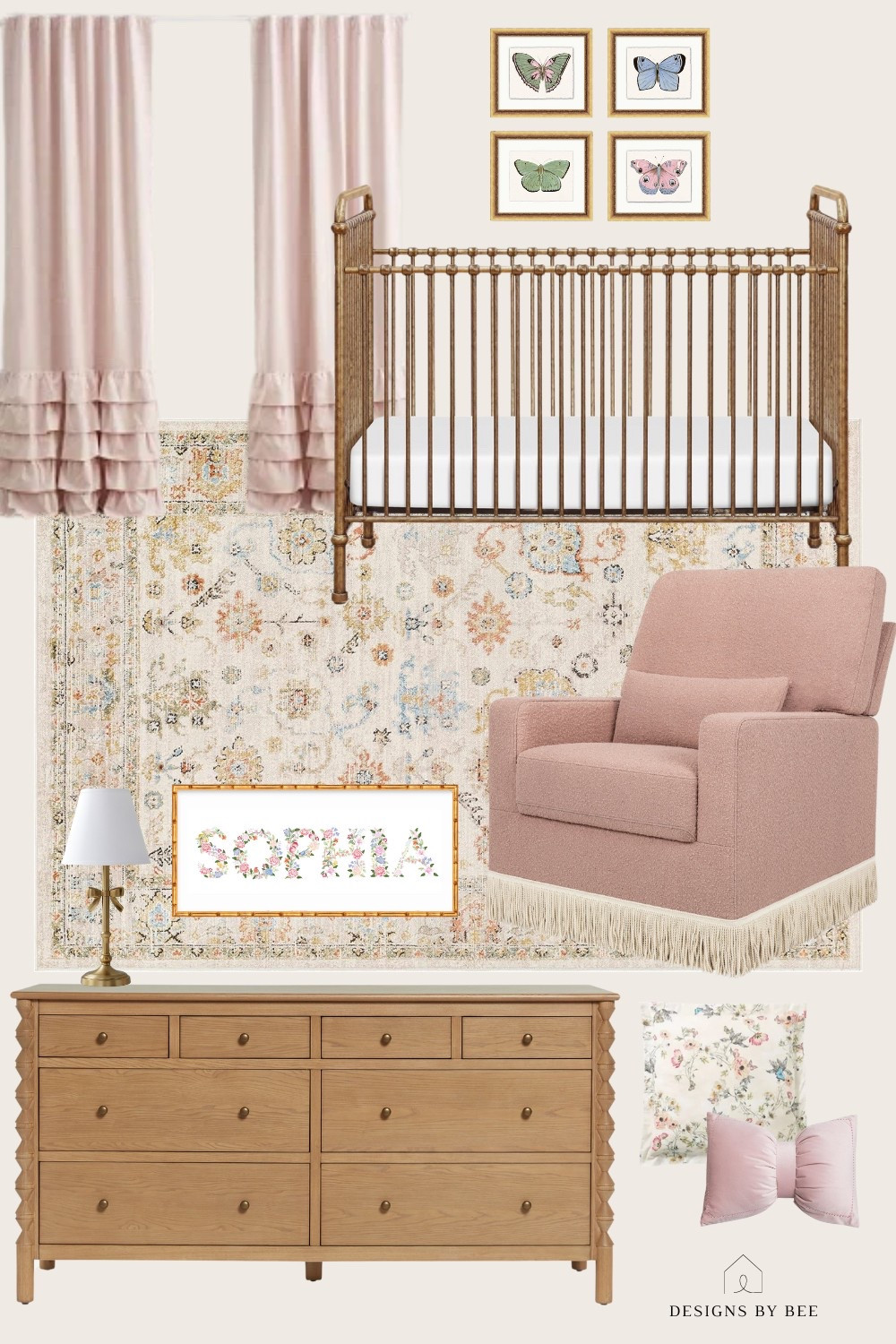 pink girl nursery 

#LTKBaby #LTKBump #LTKHome