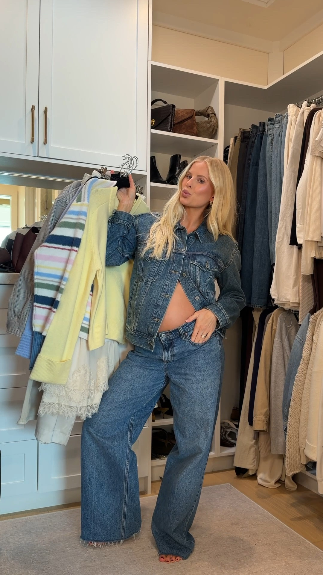 Recent Abercrombie haul- code AFLTK for 25% off! #kathleenpost

Sizing:
1st Outfit I’m Wearing - medium in jacket (medium wash), 29 reg in jeans (medium wash) *sized up in both for pregnancy
1. Medium tank, shorts, sweater and jacket
2. Medium sweater, medium short pants
3. Medium tank and jacket, 29 short in pants 
4. Medium tall in dress, medium in sweater 
5. Medium in dress, small in jacket
6. Medium in both sweaters and pants
7. Large in jacket, medium cami, 29 in jeans

Spring transition outfits, date night outfits, bump friendly looks, maternity outfits, spring jackets, spring pants, winter jeans 

#LTKootd #LTKBump #LTKSeasonal