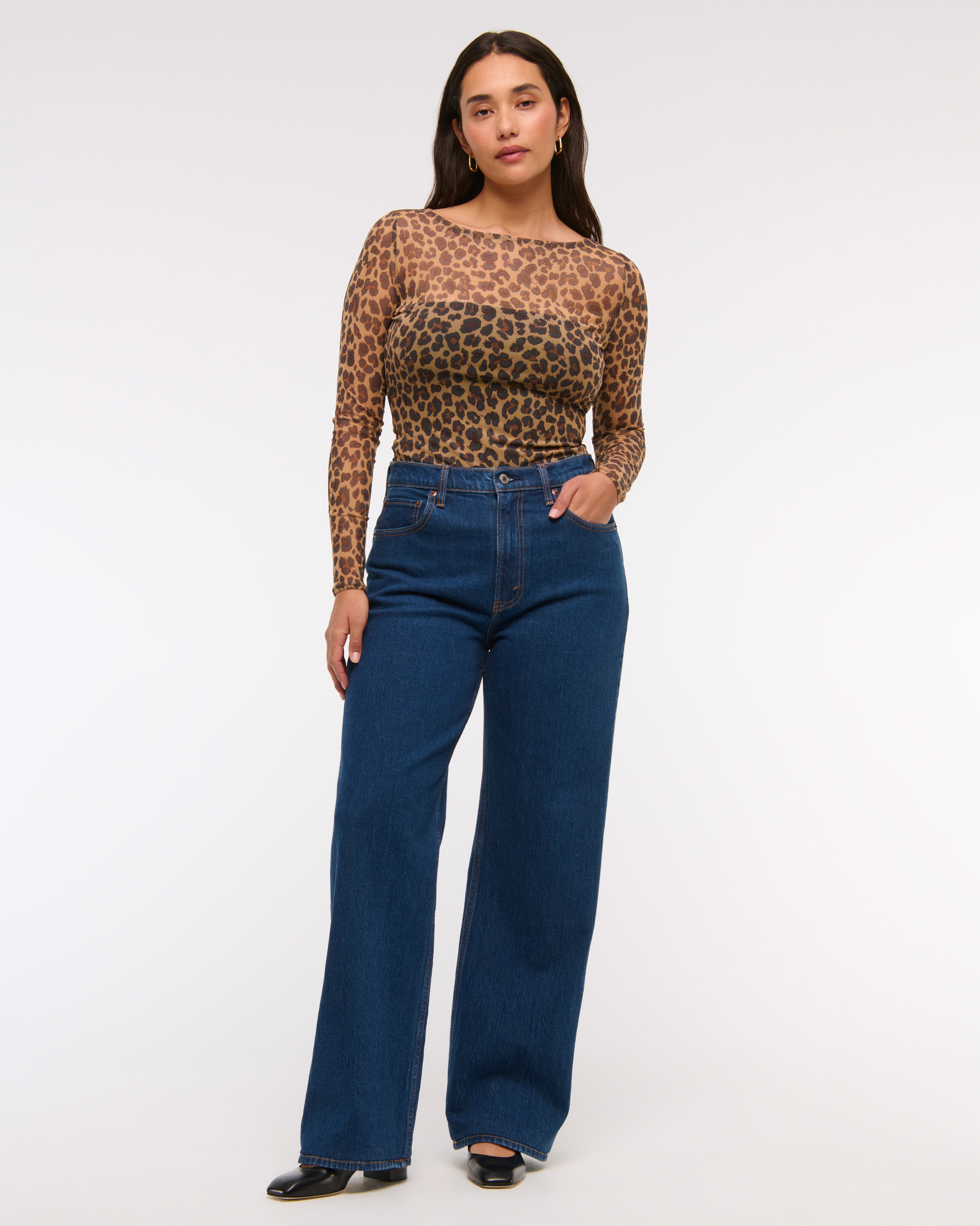 High Rise 90s Relaxed Jean | Abercrombie & Fitch (US)