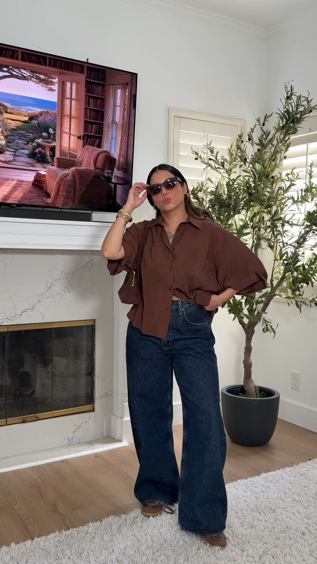 Realistic chic outfit 🌷
Shirt is old from Zara linked alternatives wearing a size M. Jeans wearing a size 29 for a baggy look they are the Ayla from Citizens of humanity linked more affordable options 🥰

#LTKootd #LTKPetite