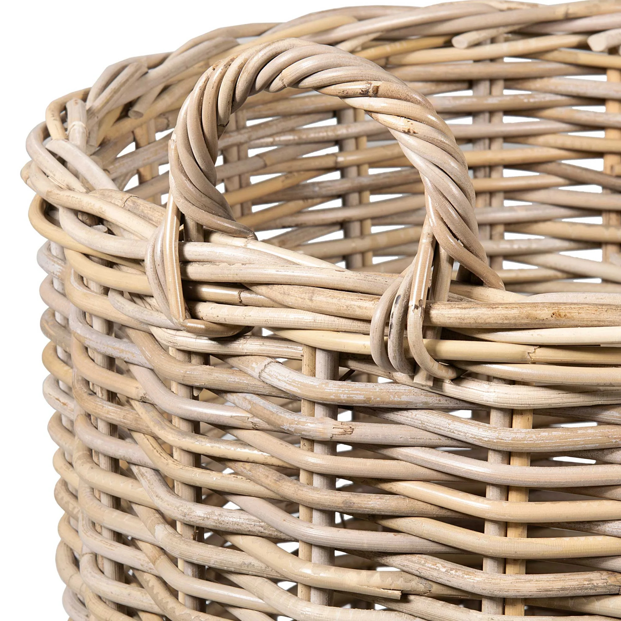 East at Main Large Versatile Rattan Storage Baskets Set of 2 | Walmart (US)